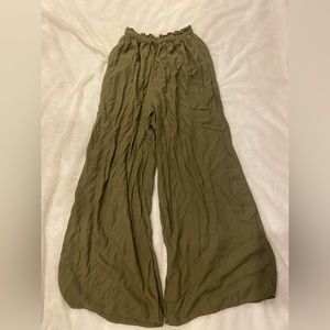 Army Green Flare pants!